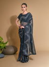 Sc Fancy Sequins Party Wear Sarees Catalog
